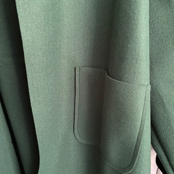 Felt Car Coat Duffle Trench Coat - Picture 3 of 5